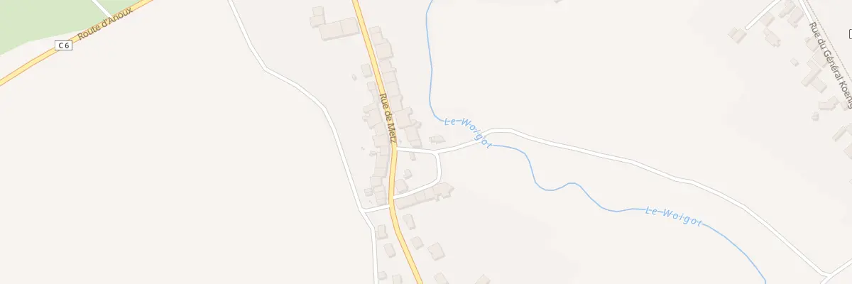 Plan du 27 Rue de Metz - Mancieulles à Val de Briey