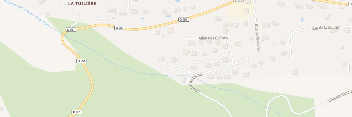 Plan du 7111 Ville Vieille à Mallefougasse-Augès