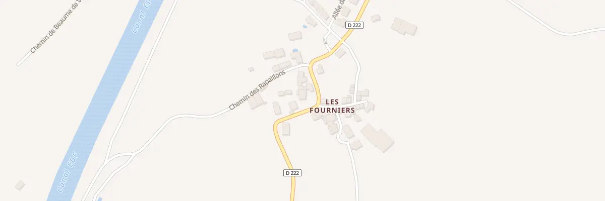 Plan du 6 Rte de Ribiers au Poët
