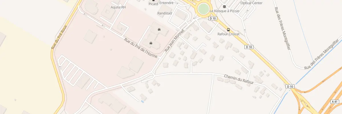 Plan du 141 Rue Jean Monnet à Crolles