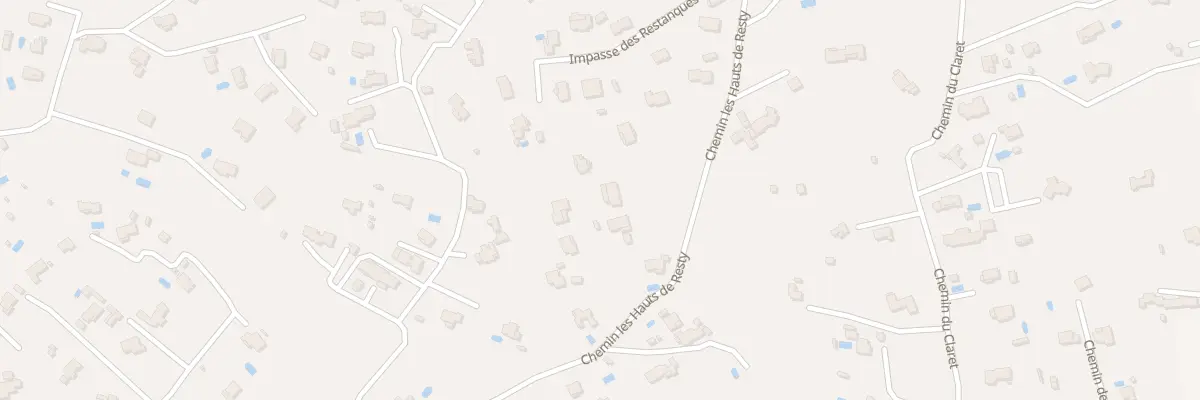 Plan du 871A Che du Resty à Saint-Maximin-la-Sainte-Baume
