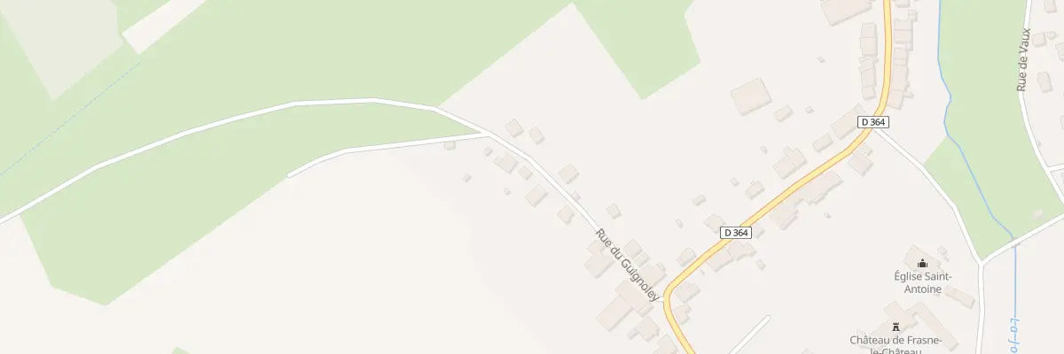 Plan du 15 Rue du Guignoley à Frasne-le-Château