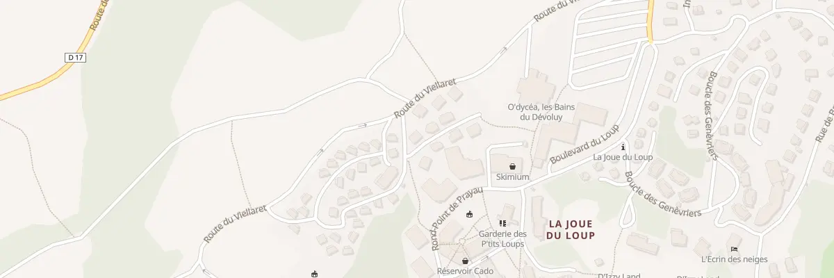Plan du 3 Rue du Bois à Dévoluy