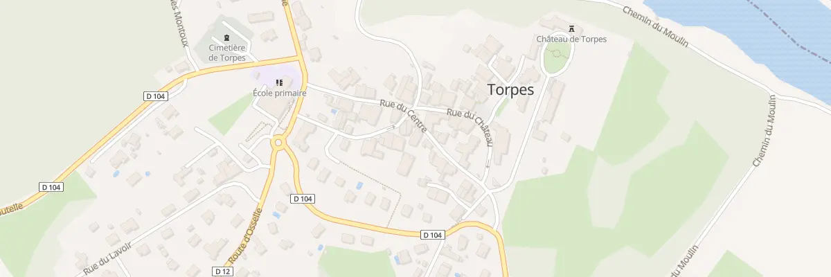 Plan du 8 Rue du Centre à Torpes