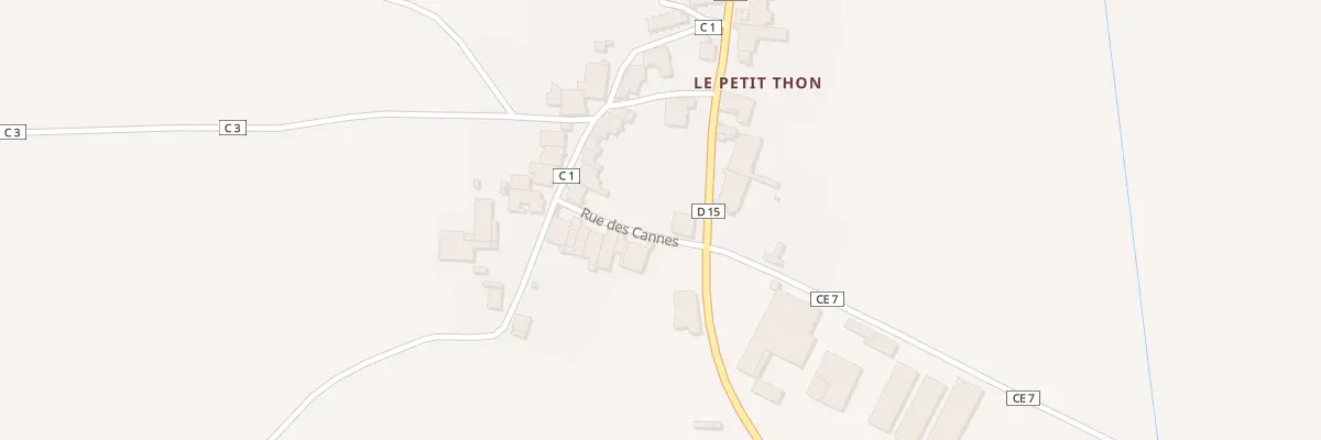 Plan du 444 Rue de Lorraine aux Thons