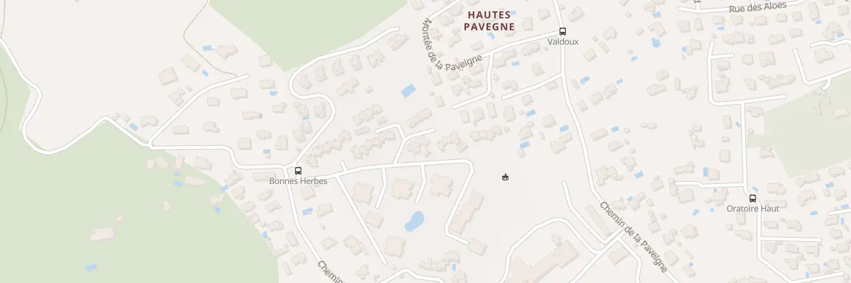 Plan du 760 Che des Bonnes Herbes à Toulon