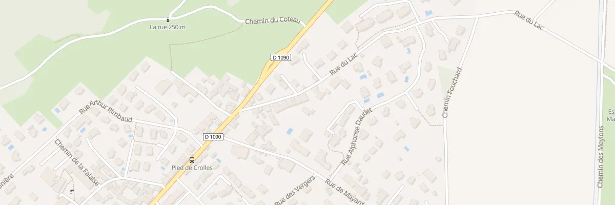 Plan du 114 Rue du Lac à Crolles