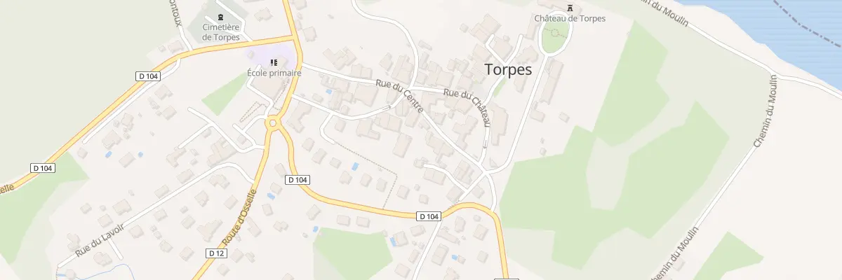 Plan du 16 Rue du Centre à Torpes