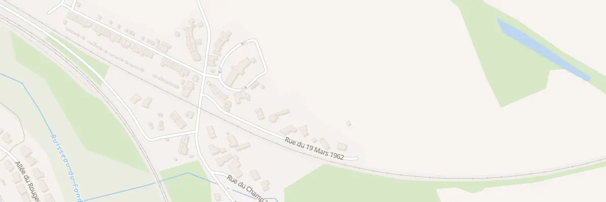 Plan du 5 Rue du Dix Neuf Mars 1962 à Jarny