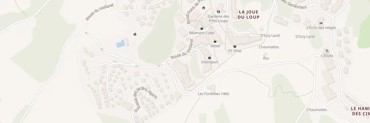 Plan du 5255 La Joue du Loup à La Freissinouse