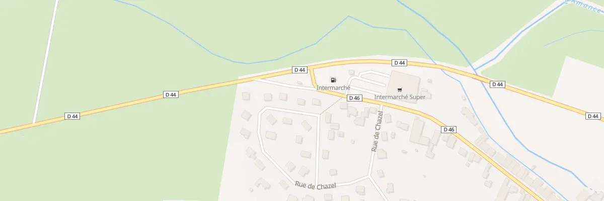 Plan du 51 Rue de Chazel à Jussey