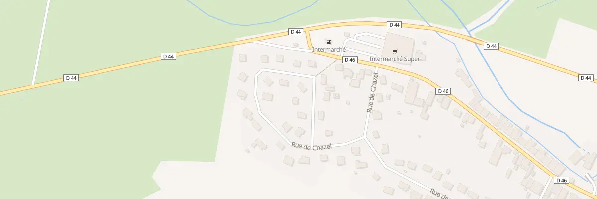 Plan du 44 Rue de Chazel à Jussey