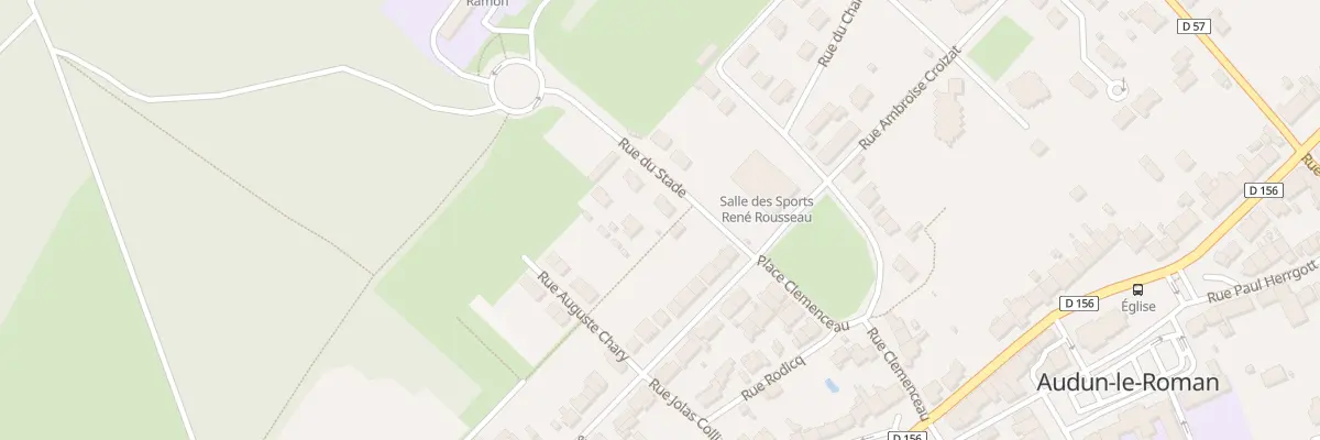 Plan du 1 Rue du Stade à Audun-le-Roman