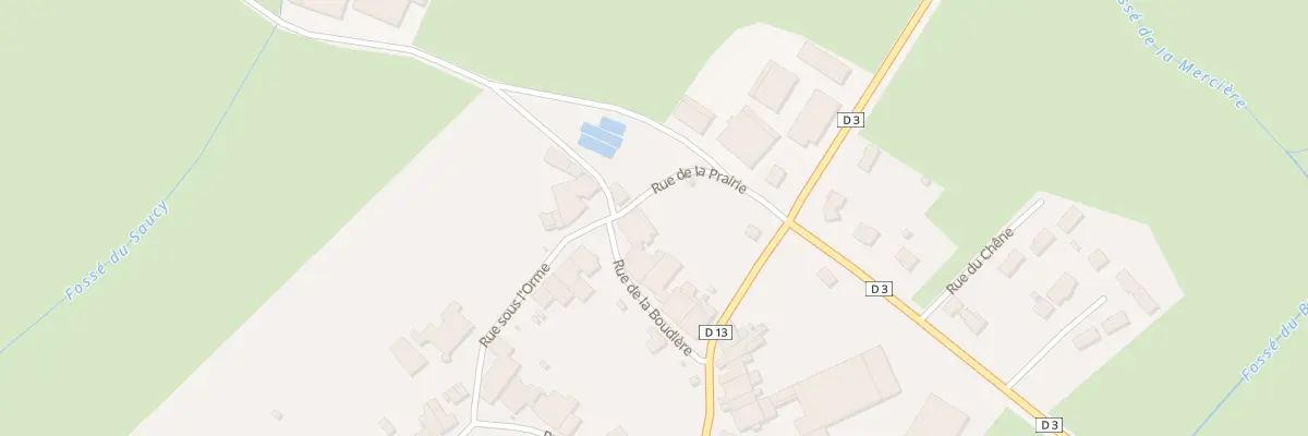 Plan du 21 Rue de la Boudière à Saint-Paul