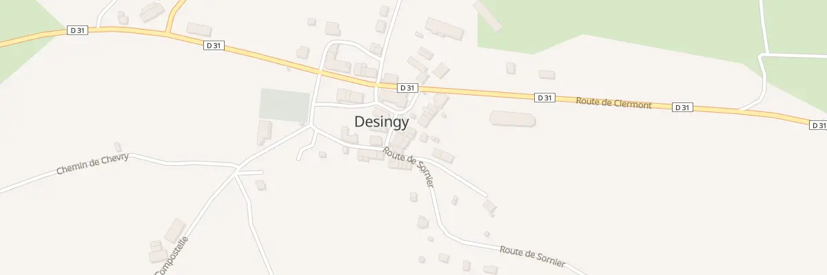 Plan du 51 Pl St Laurent à Desingy