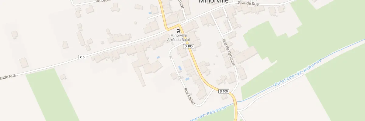 Plan du 8 Rue de la Corvée à Minorville