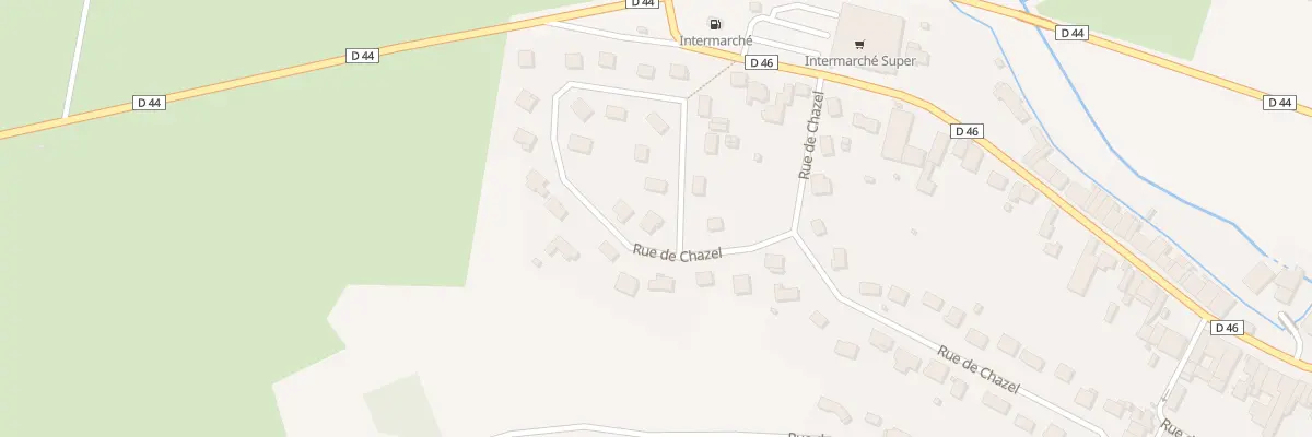 Plan du 48 Rue de Chazel à Jussey