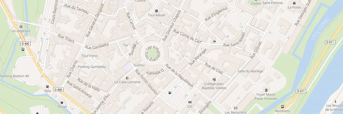 Plan du 24 Rue de la République à Toul