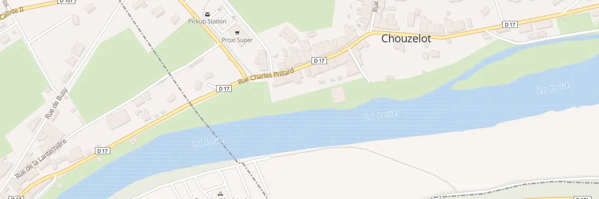 Plan du 4 Rte Nationale à Chouzelot