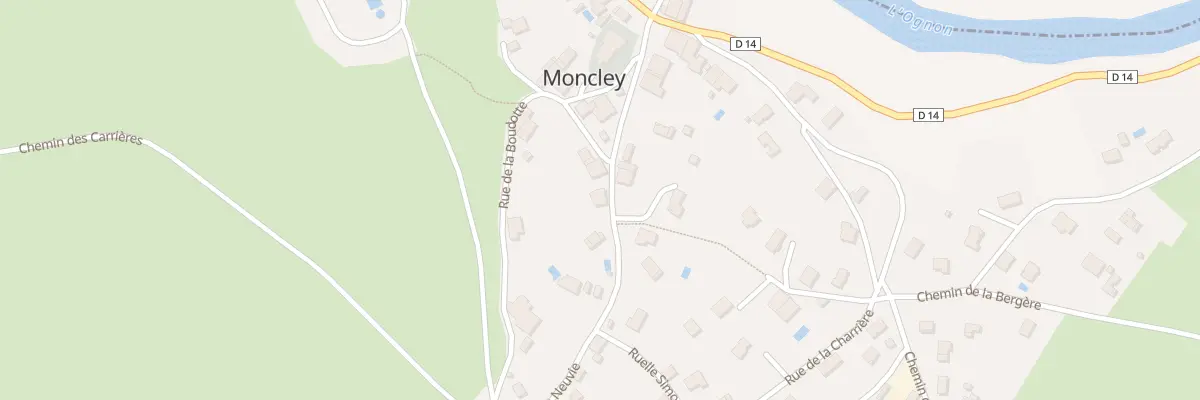 Plan du 8 Rue de la Neuvie à Moncley