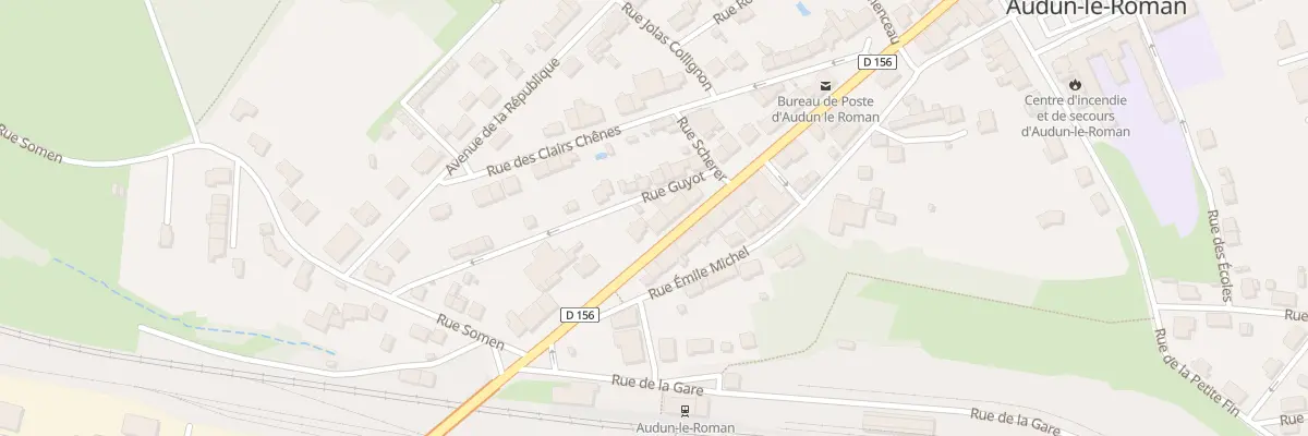 Plan du 5 Rue Guyot à Audun-le-Roman