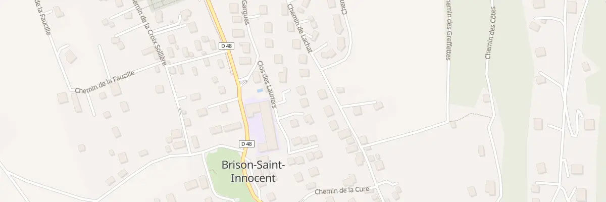 Plan du 3 Clos des Lauriers à Brison-Saint-Innocent