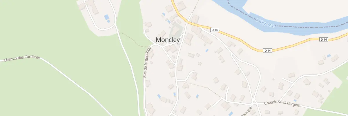 Plan du 4 Rue de la Neuvie à Moncley
