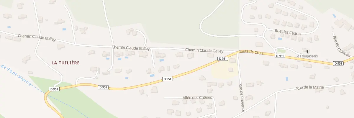 Plan du 7120 Ville Vieille à Mallefougasse-Augès