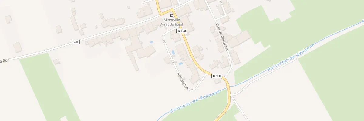Plan du 14 Rue de la Corvée à Minorville