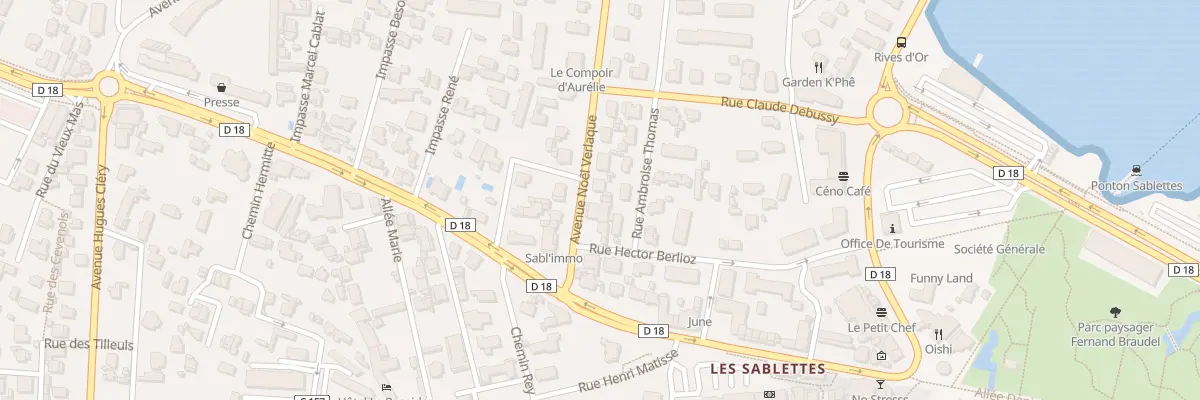 Plan du 91 Av Noel Verlaque à La Seyne-sur-Mer