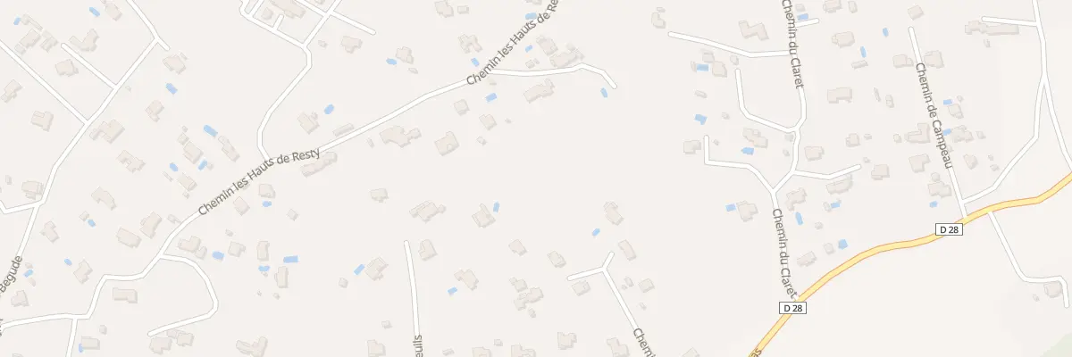 Plan du 320 Imp de Clos Resty à Saint-Maximin-la-Sainte-Baume
