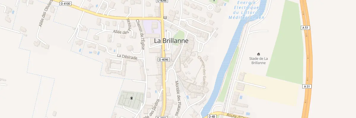 Plan du 21 Rue Grande à La Brillanne