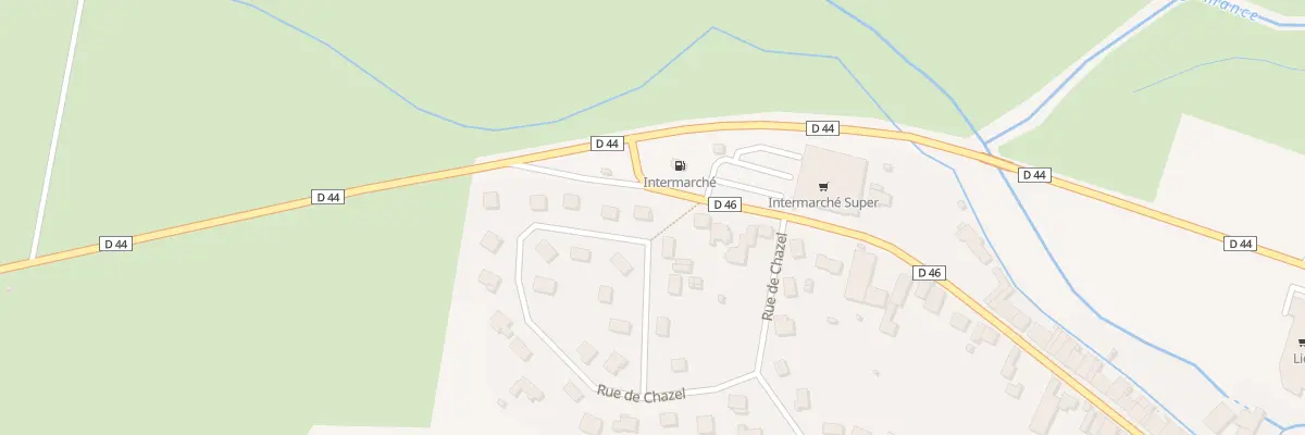 Plan du 53 Rue de Chazel à Jussey