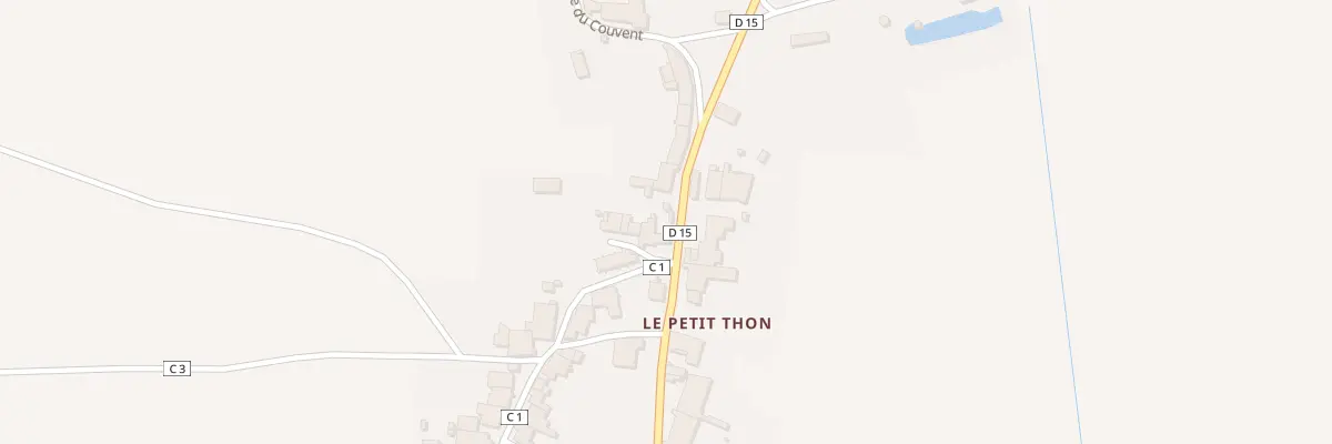 Plan du 2 All de l’Eglise aux Thons