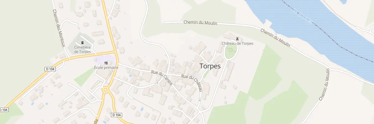 Plan du 15A Rue du Chateau à Torpes