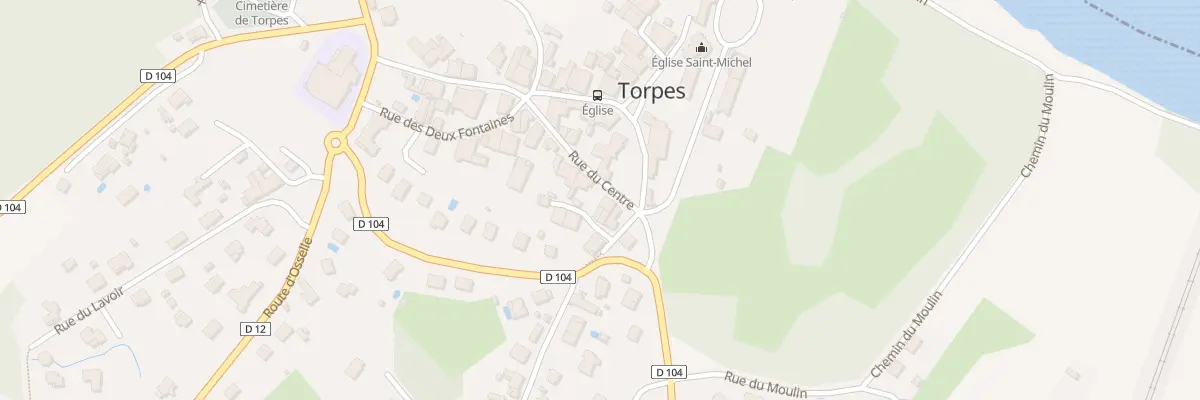Plan du 22 Rue du Centre à Torpes