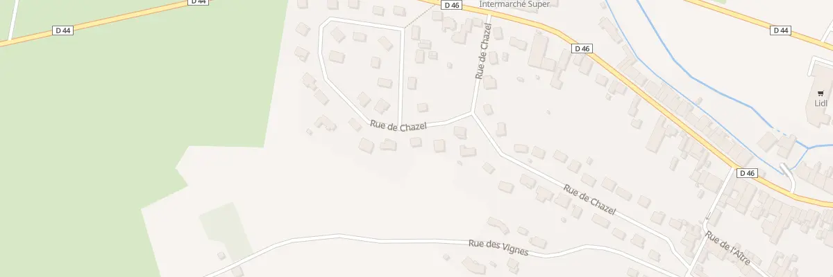 Plan du 27 Rue de Chazel à Jussey