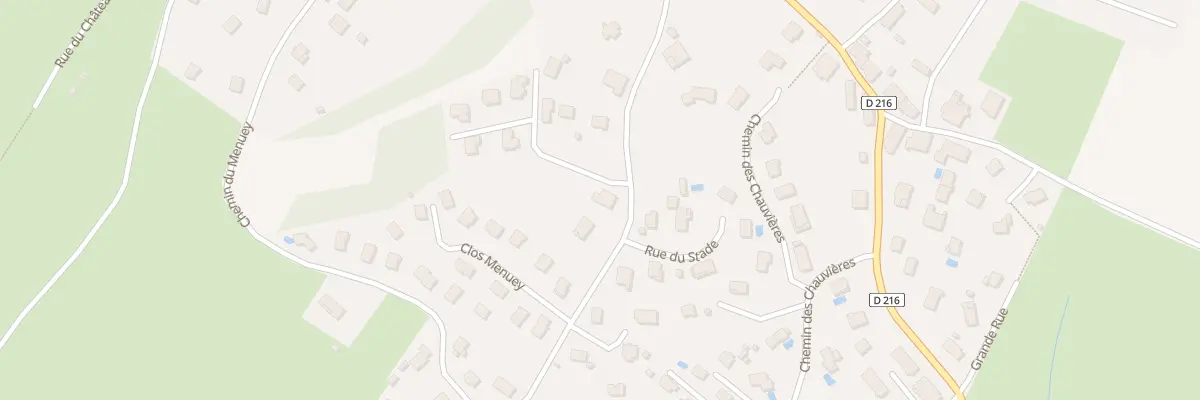 Plan du 10 Rue du Stade à Chemaudin et Vaux
