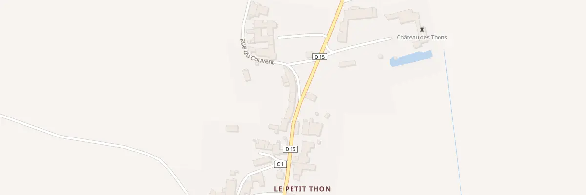 Plan du 186 Rue de Lorraine aux Thons