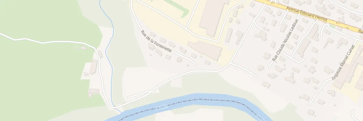 Plan du 362 Rue de la Fontenette à Champagnole