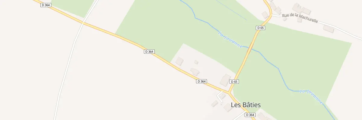 Plan du 6 Rue de Greucourt aux Bâties