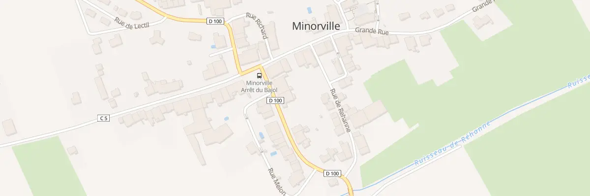 Plan du 3 Rue de la Corvée à Minorville