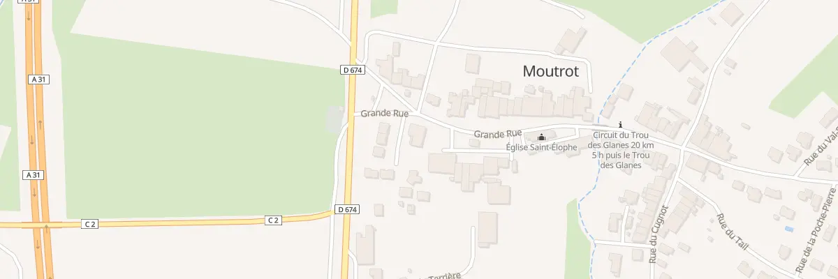 Plan du 98 Gr Grande Rue à Moutrot