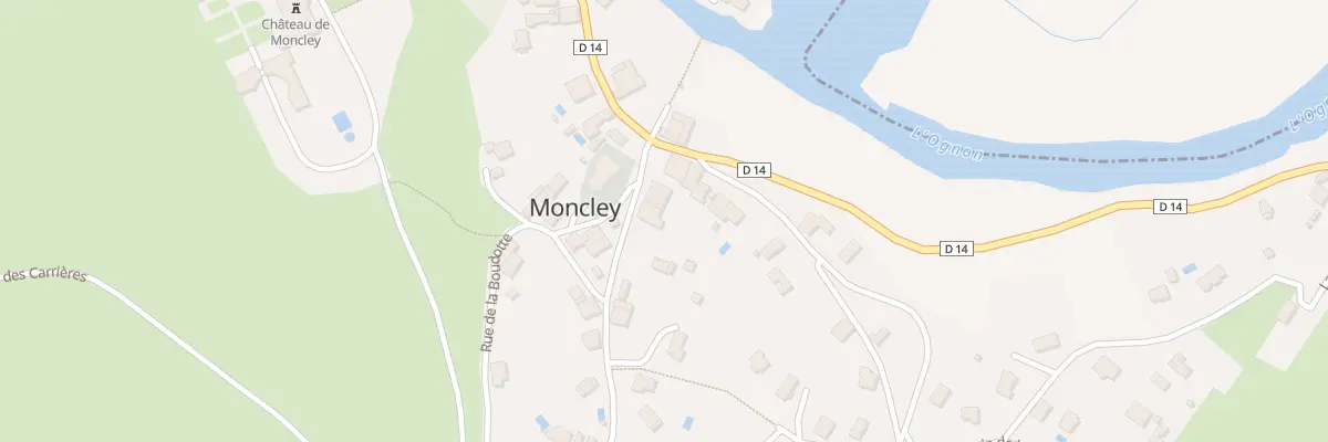 Plan du 3 Rue de la Neuvie à Moncley