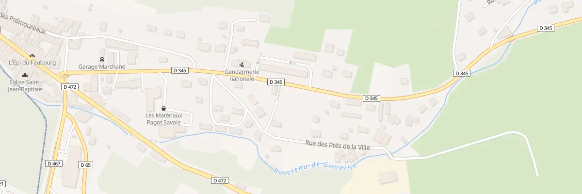Plan du 18 Rte de Blegny à Salins-les-Bains