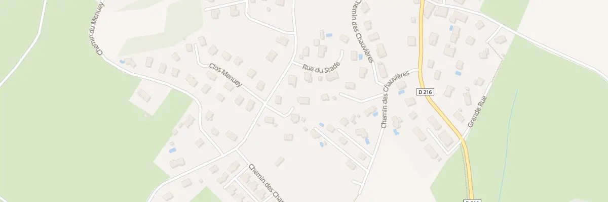 Plan du 27 Rue du Stade à Chemaudin et Vaux
