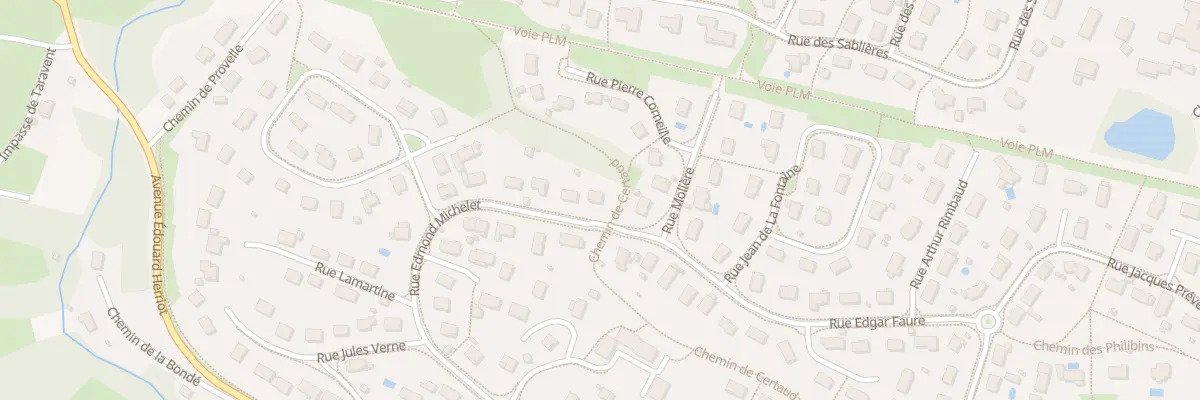Plan du 21 Rue Edmond Michelet à Champagnole