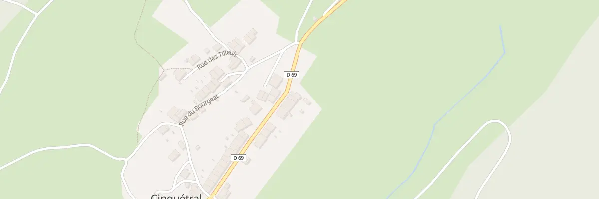 Plan du 62 Grande Rue à Saint-Claude