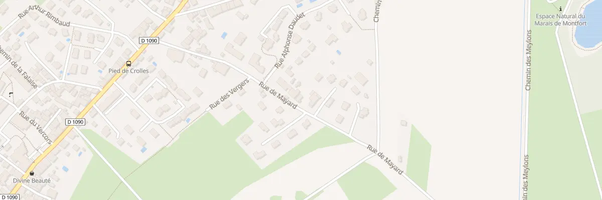 Plan du 269 Rue de Mayard à Crolles