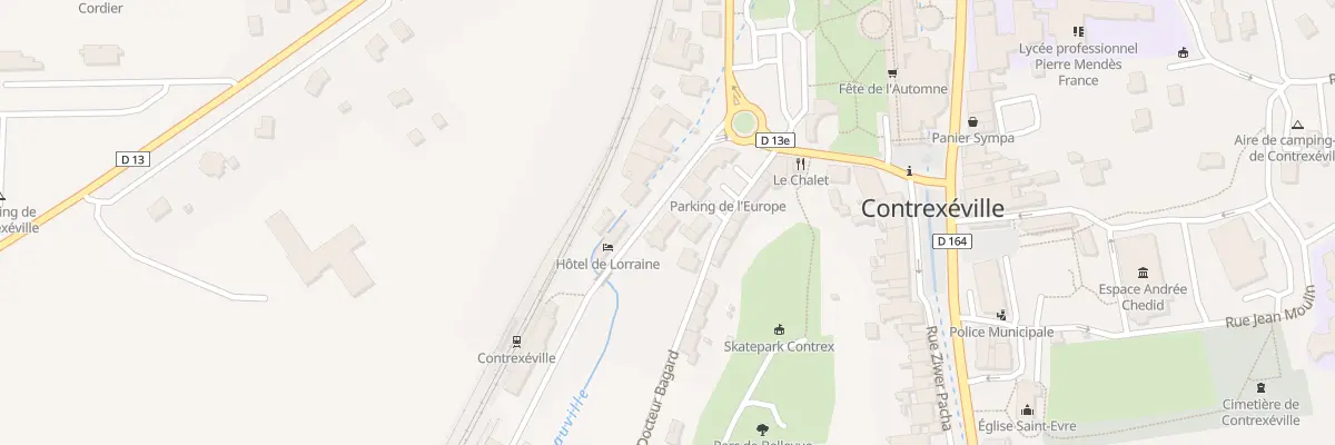 Plan du 89 Av du Roi Stanislas à Contrexéville